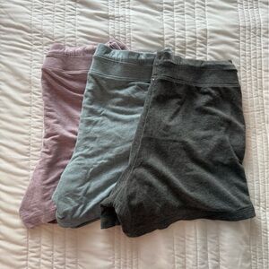 32 Degrees Women's High Waist Shorts - Pink, Blue, Gray